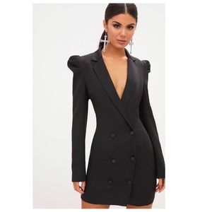 Black Blazer Dress